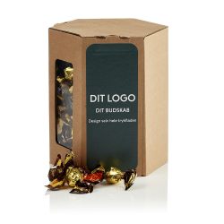 6 kantet &aelig;ske M m/sm&aring;kuglemix 275g