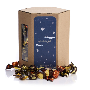 6 kantet �ske M -  Sm�kuglemix 275g - Christmas Wonderland