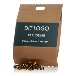 K&aelig;mpe slikpose, gr&aring; M m/sm&aring;kuglemix 1200g