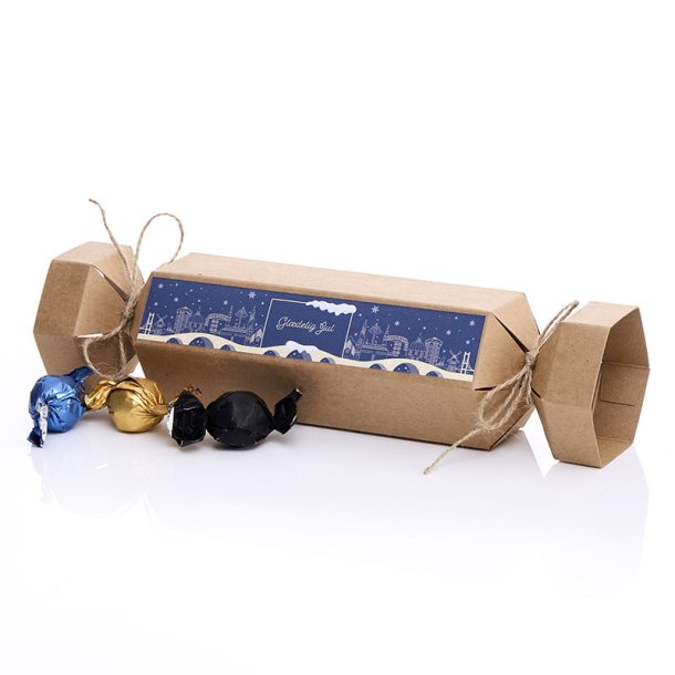 Knallert�ske lille, natur m/luksus chokoladekuglemix 235g - Gl�delig Jul