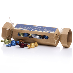 Knallert�ske mellem, natur m/luksus chokoladekuglemix 525g -  Gl�delig Jul