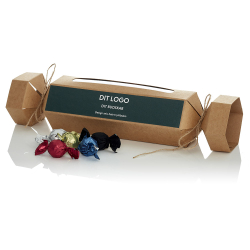 Knallert&aelig;ske mellem, natur - Luksus chokoladekuglemix 525g