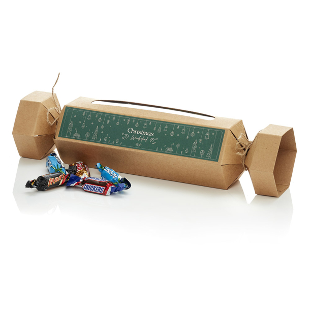 Knallert&aelig;ske mellem, natur - Miniaturemix 465g - Christmas Wonderland