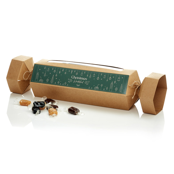 Knallert&aelig;ske stor, natur - Karamelmix 1135g - Chri