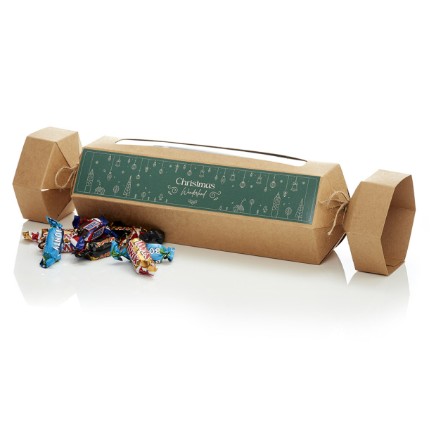 Knallert&aelig;ske stor, natur - Miniaturemix 890g - Christmas Wonderland