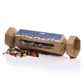 Knallert�ske stor, natur -  Sm�kuglemix 510g - Gl�delig Jul