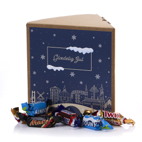 Trekantet �ske, natur - Miniaturemix 470g - Christmas Wonderland