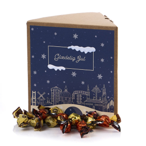 Trekantet �ske, natur -  Sm�kuglemix 280g - Christmas Wonderland