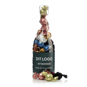 Plastikflaske - Luksus chokoladekuglemix 480g