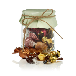 Glas m. htte m/hyggemix 160g - Christmas Wonderland