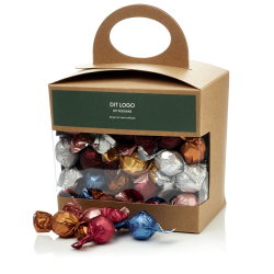 Kasse m. rude  m/luksus chokoladekuglemix 1500g
