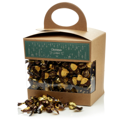 Kasse m. rude m/smkuglemix 700g - Christmas Wonderland