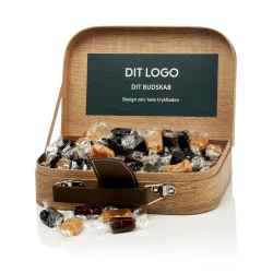 Gavekuffert lille m/karamelmix 500g