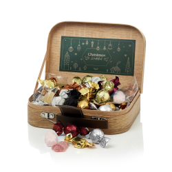Gavekuffert lille m/julemix 350g - Christmas Wonderland