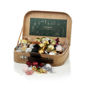 Gavekuffert lille m/julemix 350g - Christmas Wonderland