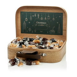 Gavekuffert mellem m/karamelmix 1000g - Christmas Wonderland