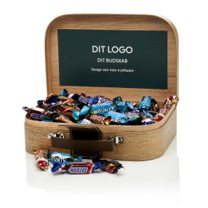 Gavekuffert mellem m/miniaturemix 800g