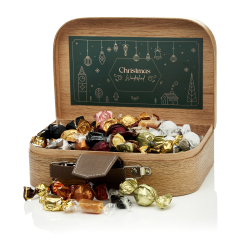 Gavekuffert mellem m/hyggemix 780g - Christmas Wonderland