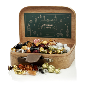 Gavekuffert mellem m/hyggemix 780g - Christmas Wonderland