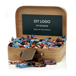 Gavekuffert stor m/miniaturemix 1300g