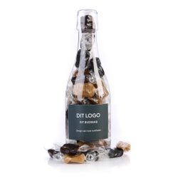 Plastikflaske mini m/karamelmix 200g