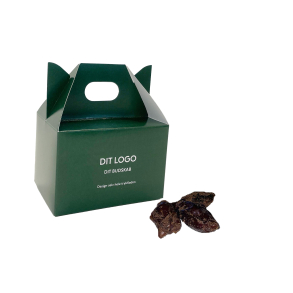 Logobox m. dadler med smag, sweet peach 100g