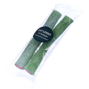 Flowpack 230x70mm, 2 stk st�nger, Sur vandmelon, 100g