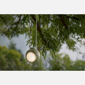 Mr. Wattson Norbitt LED lampe, grøn m/hanging string