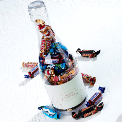 Plastikflaske m/miniaturemix 400g