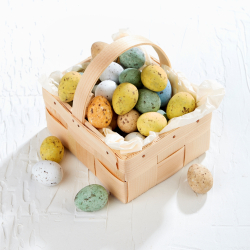 Fletkurv Stor m/ Nougatfugle&aelig;g 285g