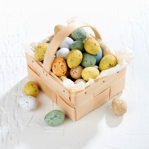 Fletkurv Stor m/ Nougatfugle&aelig;g 285g