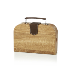 Gavekuffert lille m/luksus chokoladekuglemix 500g - Christmas Wonderland