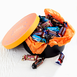 Hatte&aelig;ske S - gul m/miniaturemix 750g