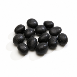 LOGO Pastil&aelig;ske, lakridspastil chewies 20g SORT
