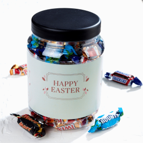 Plastb&oslash;tte 1500ml m/miniaturemix 570g