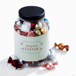 Plastb&oslash;tte 3000ml m/luksus chokoladekuglemix 1340g