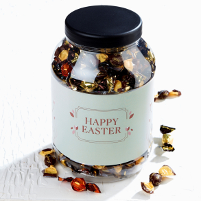 Plastb&oslash;tte 3000ml m/sm&aring;kuglemix 750g