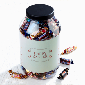 Plastb&oslash;tte 4000ml m/miniaturemix 1500g