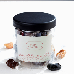 Plastb&oslash;tte 750ml m/karamelmix 330g