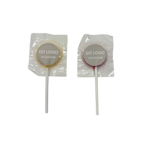 Slikkepind med Citron og jordbær