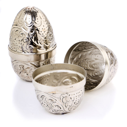 S�lv�g Stor m/nougat fugle�g, p�skevingummi og skumharer, 290g