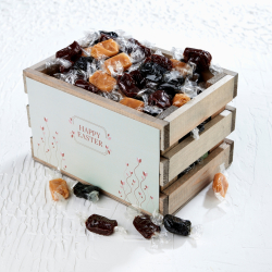 Tr&aelig;kasse S m/karamelmix 950g