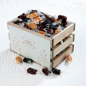 Tr&aelig;kasse S m/karamelmix 950g