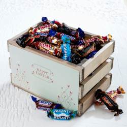 Tr&aelig;kasse S m/miniaturemix 1000g