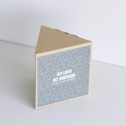 Trekantet &aelig;ske, natur -  Sm&aring;kuglemix 280g